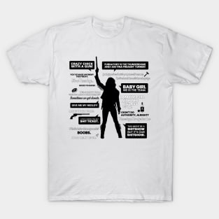 Wynonna Earp Quotes Silhouette T-Shirt